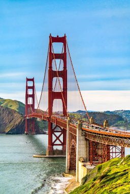 San Francisco, Kaliforniya 'daki Golden Gate Köprüsü