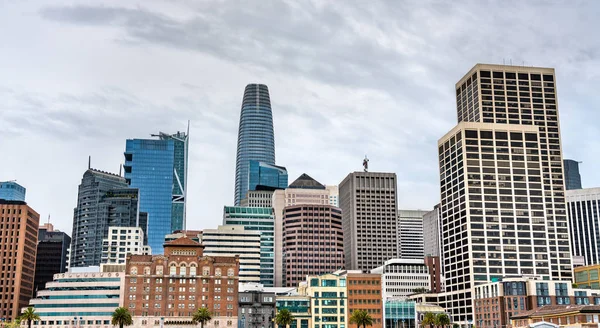 Panorama över San Francisco, Kalifornien — Stockfoto