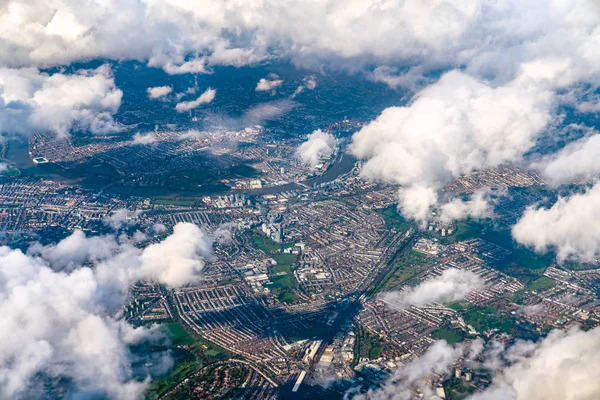 Luchtfoto van Londen, Engeland — Stockfoto