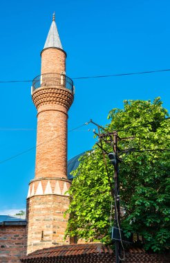 Türkiye 'nin Bursa kentinde minare