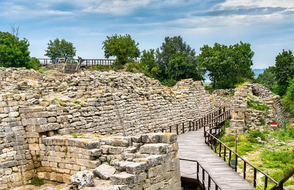 Starověké město Troy v Turecku — Stock fotografie