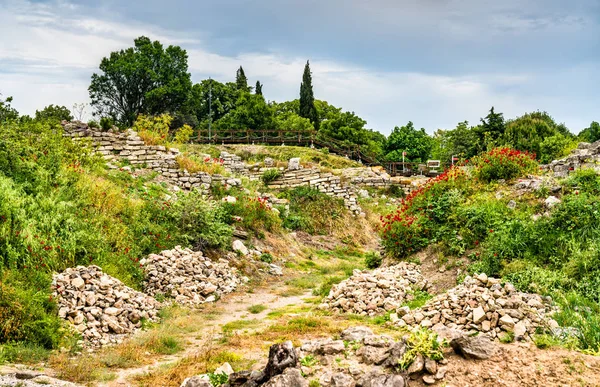 Antigua ciudad de Troya en Turquía — Foto de Stock