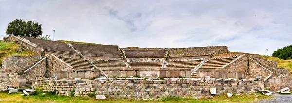 Руины Асклепиона Пергамского в Турции — стоковое фото