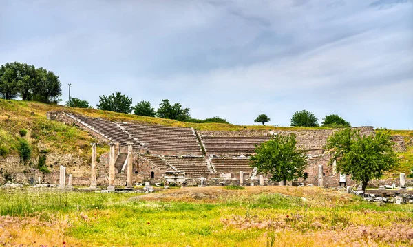 Zřícenina Asclepieionu z Pergamonu v Turecku — Stock fotografie