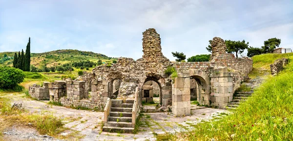 Ruínas de Asclepieion de Pérgamo na Turquia — Fotografia de Stock
