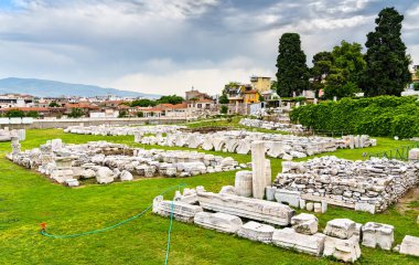 Izmir, Türkiye'de Smyrna Agorası