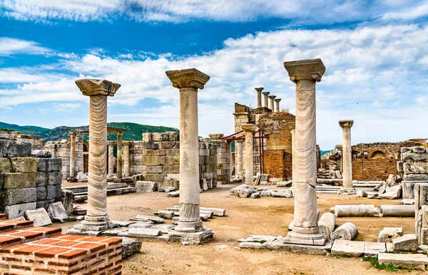 土耳其以弗所圣约翰大教堂的废墟 — 图库照片