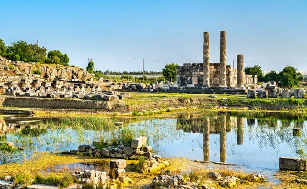 Ruinerna av Letoon i Turkiet — Stockfoto