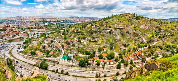 Cidade velha de Ancara, a capital da Turquia — Fotografia de Stock