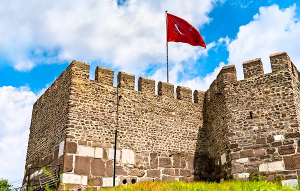 Castelo de Ancara, antigas fortificações na Turquia — Fotografia de Stock