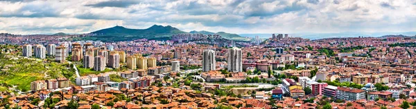 Panorama di Ankara, la capitale della Turchia — Foto Stock