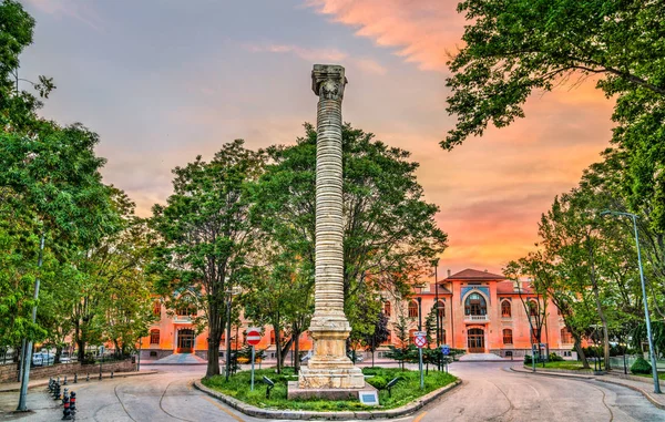 Юлианская колонна в Анкаре — стоковое фото