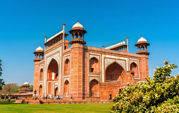 Darwaza i Rauza, a Grande Porta de Taj Mahal - Agra, Índia — Fotografia de Stock