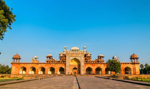 Graf van Akbar de grote Sikri Fort in Agra, India — Stockfoto