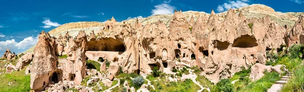 Resti del Monastero Zelve in Cappadocia, Turchia — Foto Stock