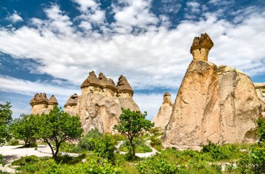 Kapadokya, Türkiye 'de Peri Baca kaya oluşumları