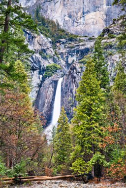 Yosemite Ulusal Parkı, Kaliforniya 'da Düşük Yosemite Düşüşü