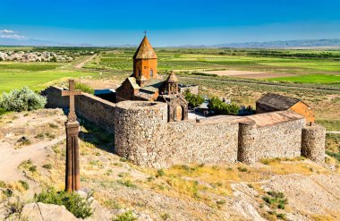 Ermenistan 'daki Khor Virap Manastırı