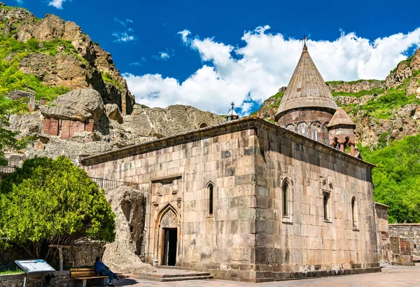 Geghard monastery, UNESCO world heritage in Armenia Stock Picture