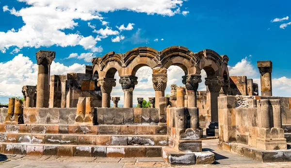 Catedral de Zvartnots en Armenia — Foto de Stock