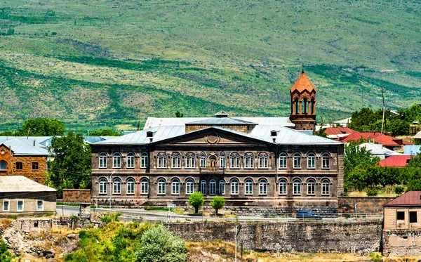 Церковь Святого Месропа Маштоца в селе Ошакан, Армения — стоковое фото