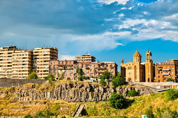 Kostel sv. Sarkise v Jerevanu, Arménie — Stock fotografie