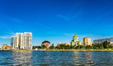 Astrakhan, Rusya 'daki Aziz Vladimir Katedrali