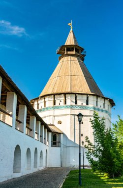 Rusya 'daki Astrakhan Kremlin Duvarları