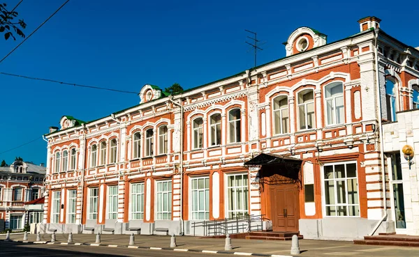 Tradycyjna rosyjska architektura w Saratowie — Zdjęcie stockowe