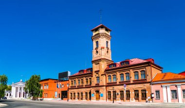 Rusya Samara 'daki itfaiye istasyonu