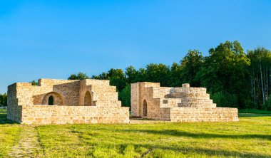 Bolgar 'daki antik kapı. Rusya 'da Unesco dünya mirası