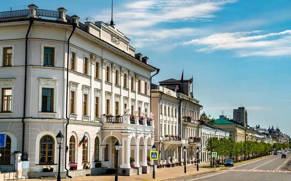 Δημαρχείο Του Καζάν Πρωτεύουσα Του Ταταρστάν Στη Ρωσία — Φωτογραφία Αρχείου