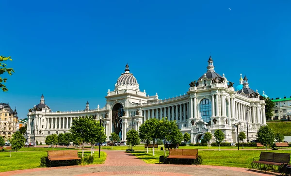 Farmers Palace, the Ministry of Agriculture of Tatarstan in Kazan, Russia — Stock Photo, Image