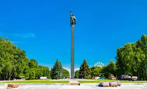 Памятник воинской славы в Йошкар-Оле — стоковое фото