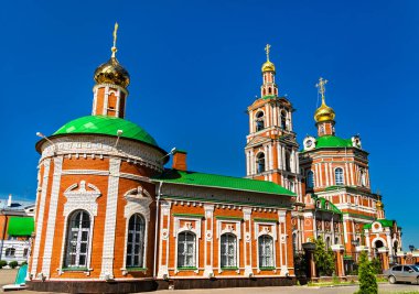 Resurrection Cathedral in Yoshkar-Ola, Russia clipart