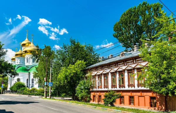 Церковь Сергия Радонежского в Нижнем Новгороде — стоковое фото