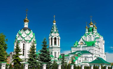 Holy Trinity Church in Yoshkar-Ola - Republic of Mari El, Russia clipart