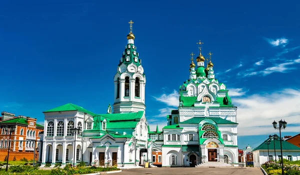 Yoshkar Ola Daki Kutsal Üçleme Kilisesi Mari Cumhuriyeti Rusya — Stok fotoğraf