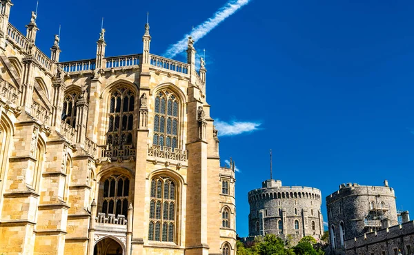 Capilla de San Jorge en el Castillo de Windsor, Inglaterra —  Fotos de Stock