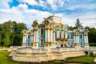 Hermitage Pavilion in Tsarskoye Selo, St. Petersburg in Russia clipart