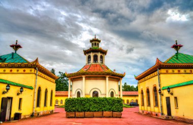 Tsarskoye Selo 'nun Alexander Parkı' ndaki Çin Köyü, Rusya