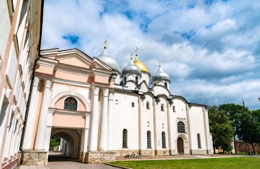 Rusya, Büyük Novgorod 'un Kremlin' indeki Kutsal Sophia Katedrali
