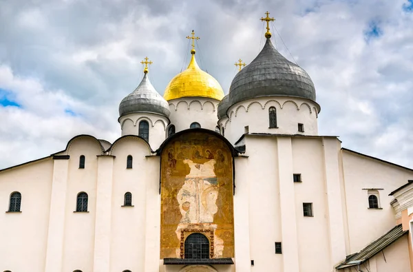 Софийский собор в Великом Новгороде — стоковое фото