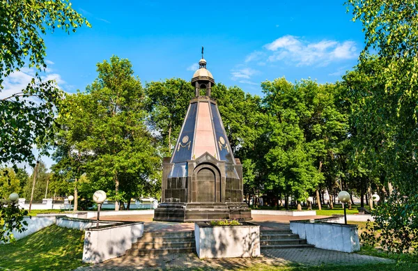 Uglich, Rusya 'daki anavatanın savunucularının anısına yapılan şapel. — Stok fotoğraf