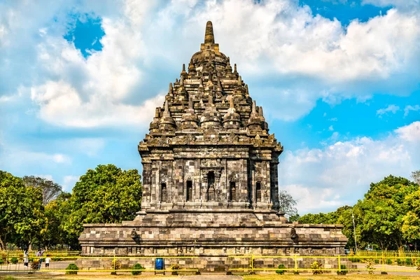 Templo Candi Bubrah em Prambanan, na Indonésia — Fotografia de Stock
