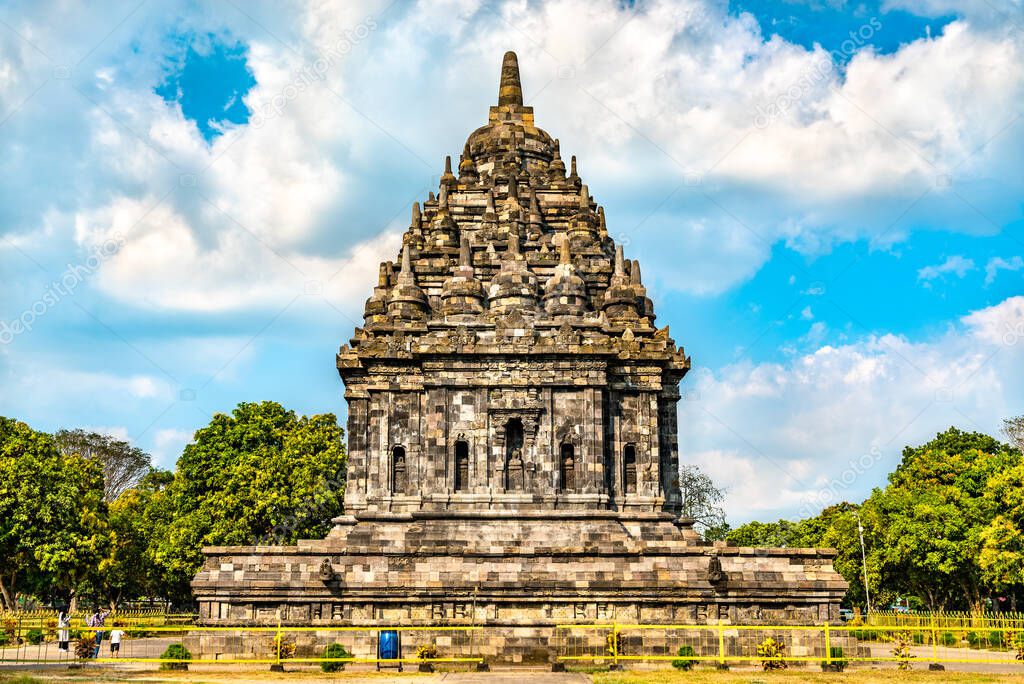 Candi Bubrah Temple at Prambanan in Indonesia