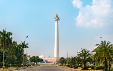 Jakarta, Endonezya 'daki Ulusal Anıt