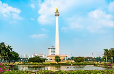 Jakarta, Endonezya 'daki Ulusal Anıt