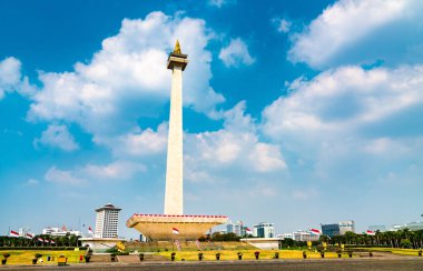 Jakarta, Endonezya 'daki Ulusal Anıt