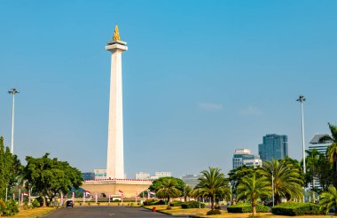 Jakarta, Endonezya 'daki Ulusal Anıt